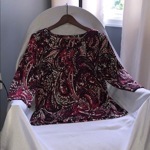 Rafaella 3/4 sleeve top